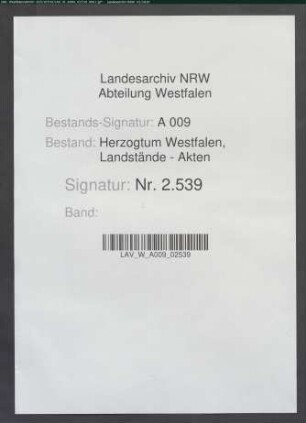 Kopfschatzliste des Gerichts Neheim (mit Namens- und Altersangabe der Kinder unter 12 Jahren)