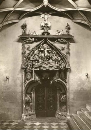 Annaberg-Buchholz. Sankt Annenkirche. Schöne Tür (1512; H. Witten)
