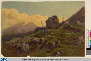 Felsige Gebirgslandschaft