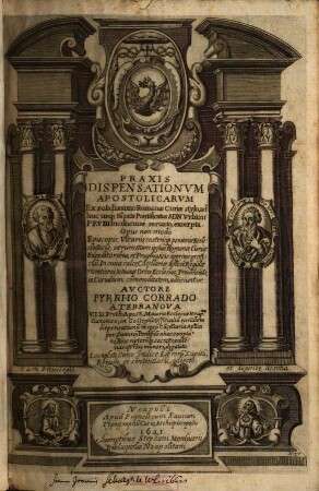Pyrrhi Corradi Praxis dispensationum apostolicarum