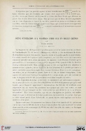 16: Scène d'initiation aux mystères d'Isis sur un relief crétois