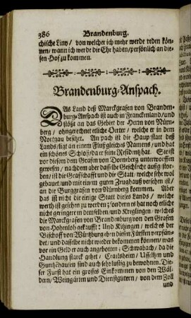 Brandenburg-Anspach.