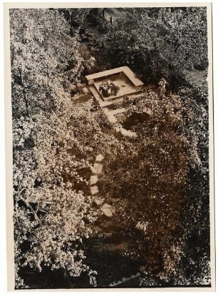 Garten Richard Birnbach, Berlin-Lichterfelde: Vogelschau