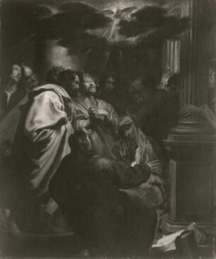 Dyck, Anton van: Die Ausgießung des Heiligen Geistes. Potsdam-Sanssouci: Bildergalerie im Park des Schlosses Sanssouci