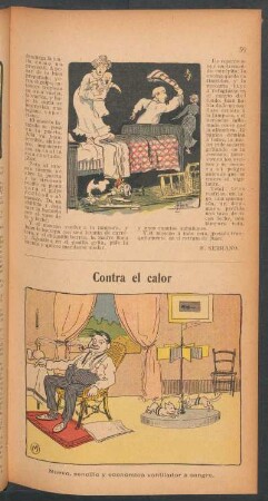 Contra el calor - [Viñeta cómica]