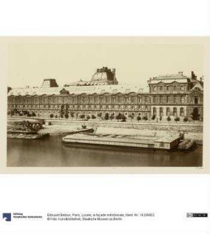 Paris, Louvre, la façade méridionale