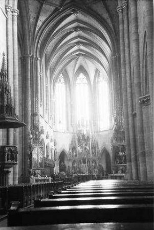 Colmar: Inneres des Münsters St. Martin