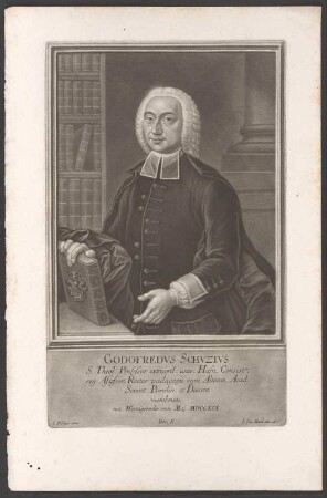 Porträt Gottfried Schütze (1719-1784)