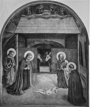 Anbetung des Kindes mit den Heiligen Katharina und Petrus Martyr