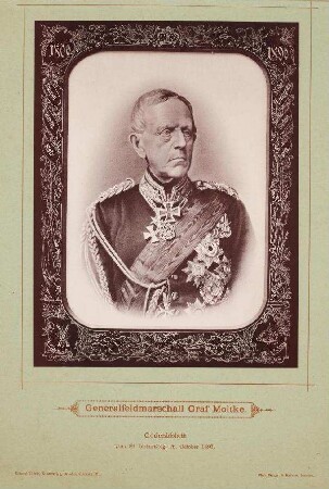 Bildnis von Helmuth von Moltke (1800-1891)