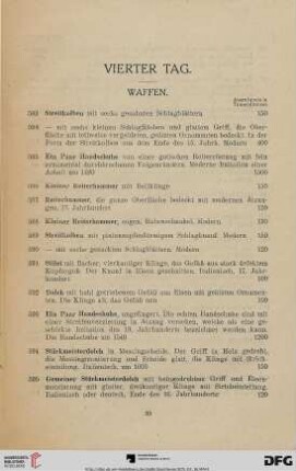 Waffen (Nr. 583-722)