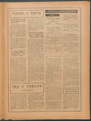Ida y vuelta