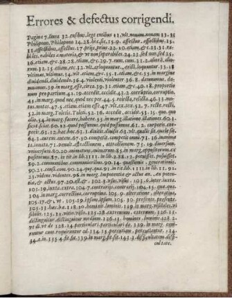 Errores & defectus corrigendi.