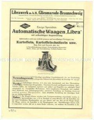 Automatische Waagen "Libra"
