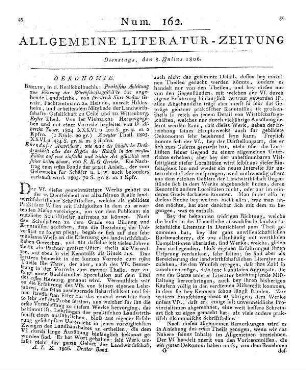 Fischer, J. C.: Abhandlung von der Düngung und der zweckmäßigen Behandlung derselben. Göttingen: Röwer 1803