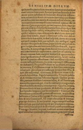Alexandri Ab Alexandro ... Genialium dierum libri sex : varia ac recondita eruditione referti