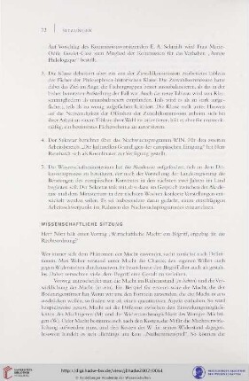 Wirtschaftliche Macht: ein Begriff, ergiebig für die Rechtsordnung?