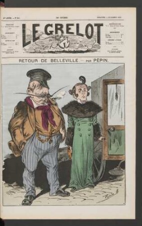 Retour de Belleville, par Pépin