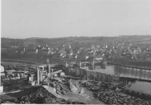 Schleusenbaufeld Hofen/Neckar