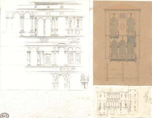 Lange, Ludwig; Lange - Archiv: II.6 Gotik in Venedig - Gebäude (Teilansichten)