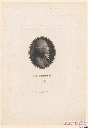 J(ohann) C(hristoph) J(acob) Cnopf; geb. 1749
