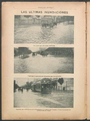 Las últimas inundaciones - [Fotos]