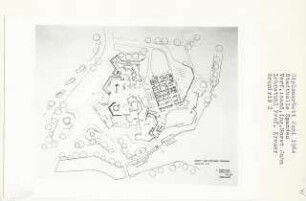 Stadt- und Festhaus, Berlin-Spandau (Diplomarbeit bei Willy Kreuer): Grundriss Erdgeschoss 1:200