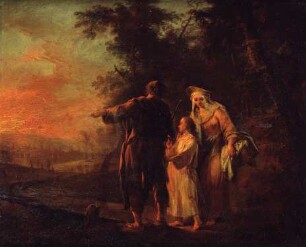 Die Rückkehr der Heiligen Familie aus Ägypten