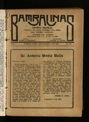 La ola : comedia dramática en tres actos