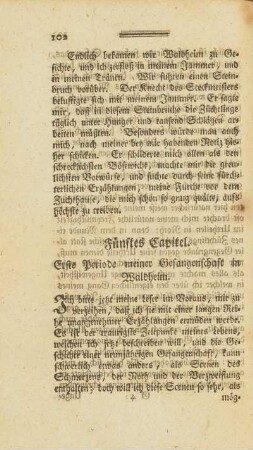 Fünftes Capitel. Erste Periode meiner Gefangenschaft in Waldenheim