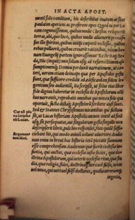In Acta Apostolorvm Heinrychi Bvllingeri Commentariorvm Libri VI