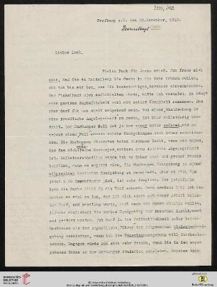 Heid. Hs. 3820,202: Brief von Heinrich Rickert an Emil Lask