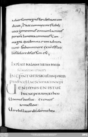 [Sulpicius Severus?: Tituli Metrici de Sancto Martino]