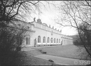 Berlin, Schloss Monbijou, Aussenansichten.