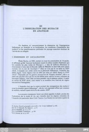 I. Dimension Et Localisation