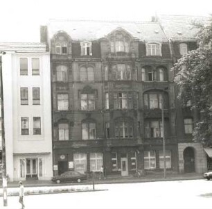 Cottbus, Karl-Liebknecht-Straße 9. Wohn-und Verwaltungsgebäude (um 1903). Straßenfront