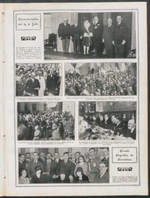 Conmemoración del 14 de Julio