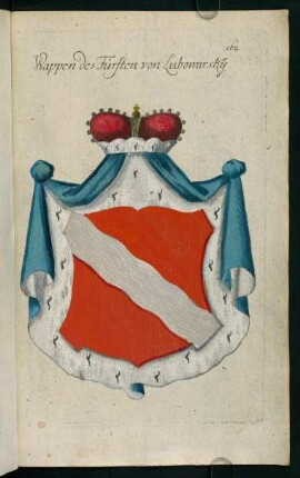 162, Wappen des Fürsten von Lubomirsky
