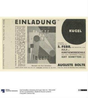 Einladung die Kugel