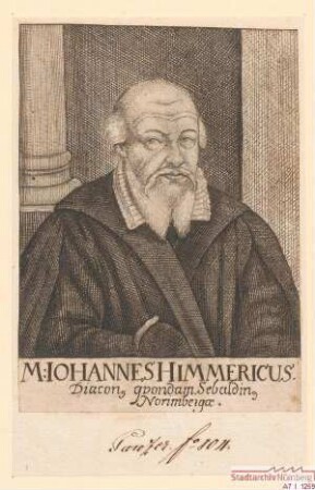 Johann Himmerich, Diakon bei St. Sebald