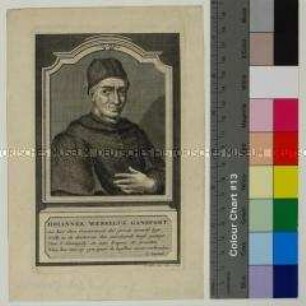 Porträt des Theologen und Philologen Johannes Wessel