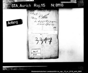 Die Deich- und Sielinspektion des Amtes Esens