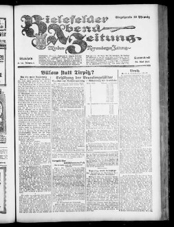 Bielefelder Abend-Zeitung. 1923-1924