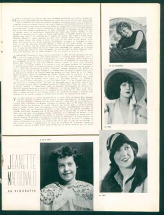 Jeanette Mac Donald - su biografía