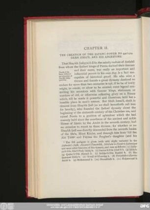 Chapter II. The Creation Of The Ṣafawí Power To 930/1524. Sháh Isma'íl And His Ancestors.