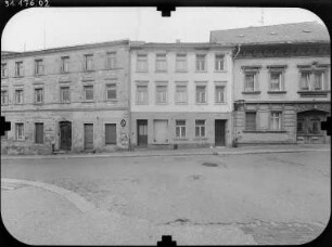 Wurzen, Domgasse 3/7. Wohnhäuser. Straßenfront