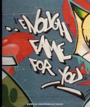 ..ENOUGH FAME FOR YOU