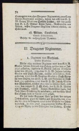 III. Dragoner Regimenter