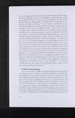 Zeitliche Einordnung