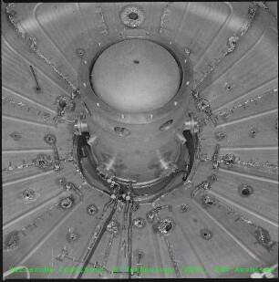 Detail eines Versuch mit einer supraleitenden Spule für das toroidale Energiespeicherexperiment (TESPE) der Instituts für Technische Physik (ITP)